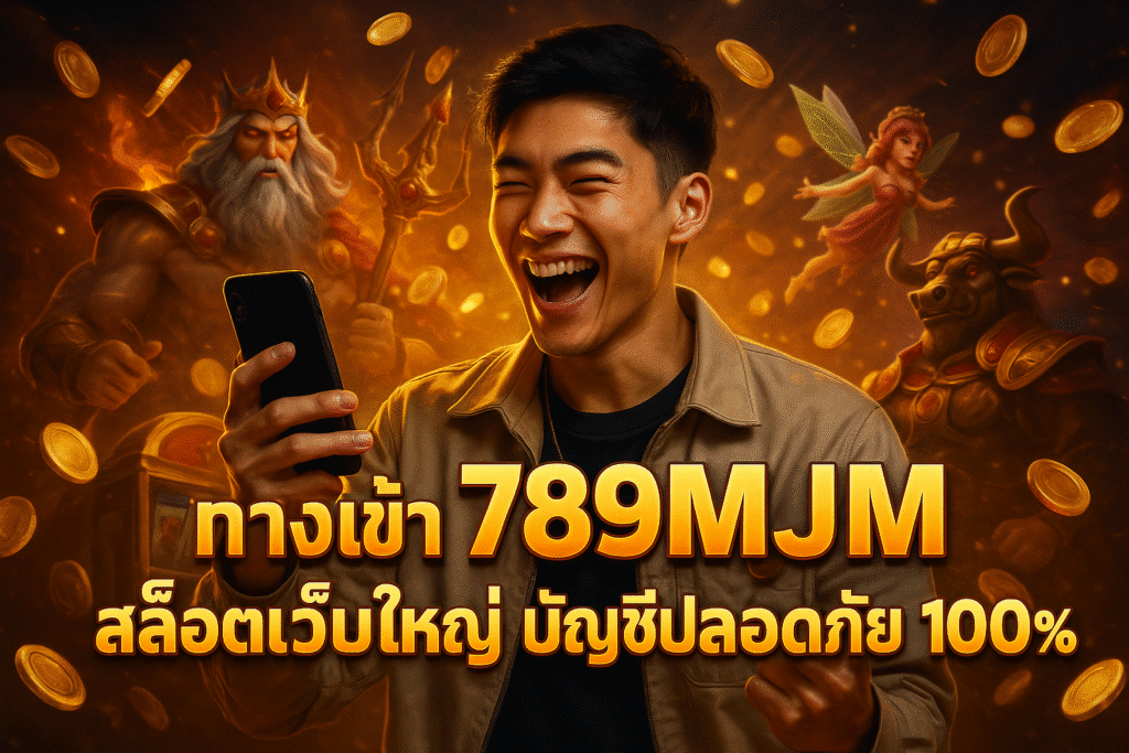 ทางเข้า 789MJM สล็อตเว็บใหญ่ บัญชีปลอดภัย 100%