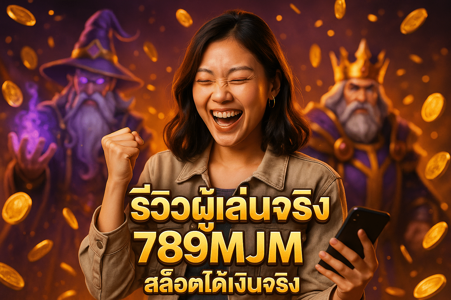 รีวิวผู้เล่นจริง 789MJM สล็อตได้เงินจริง